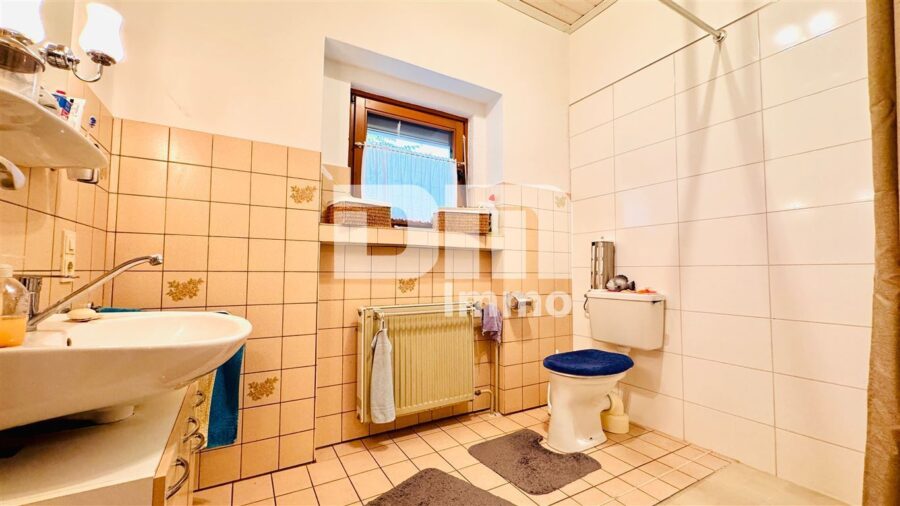 Modernisiertes Einfamilienhaus auf riesigem Grundstück mit Carport und Nebengebäude - EG Badezimmer / Dusche ebenerdig